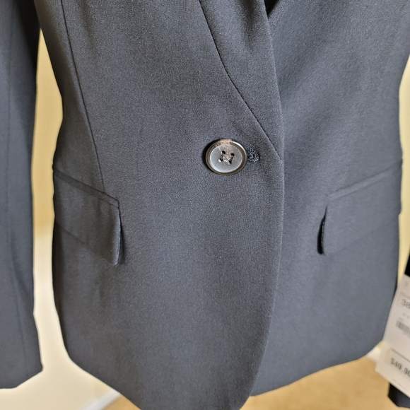 NWT ZARA Inverted Blazer, Size 06 /38 Women's Jacket Black NEW - Picture 7 of 12